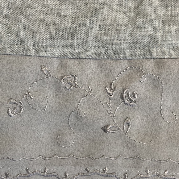 🦋 3 for $12 🦋 Vintage Kathie Lee Collection two piece linen set - Picture 9 of 14